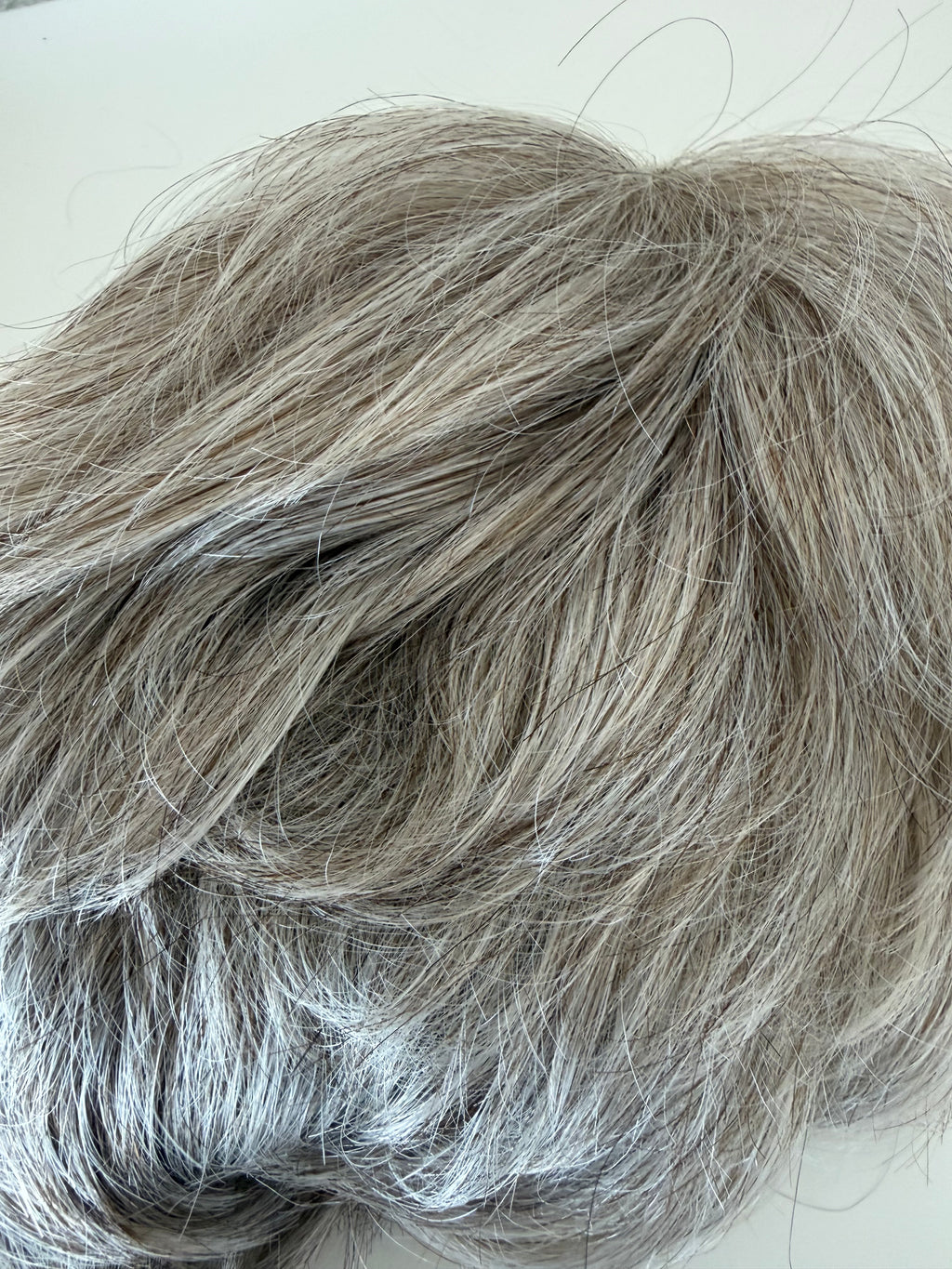 Perruque courte - Snow mix - 100% cheveux naturels