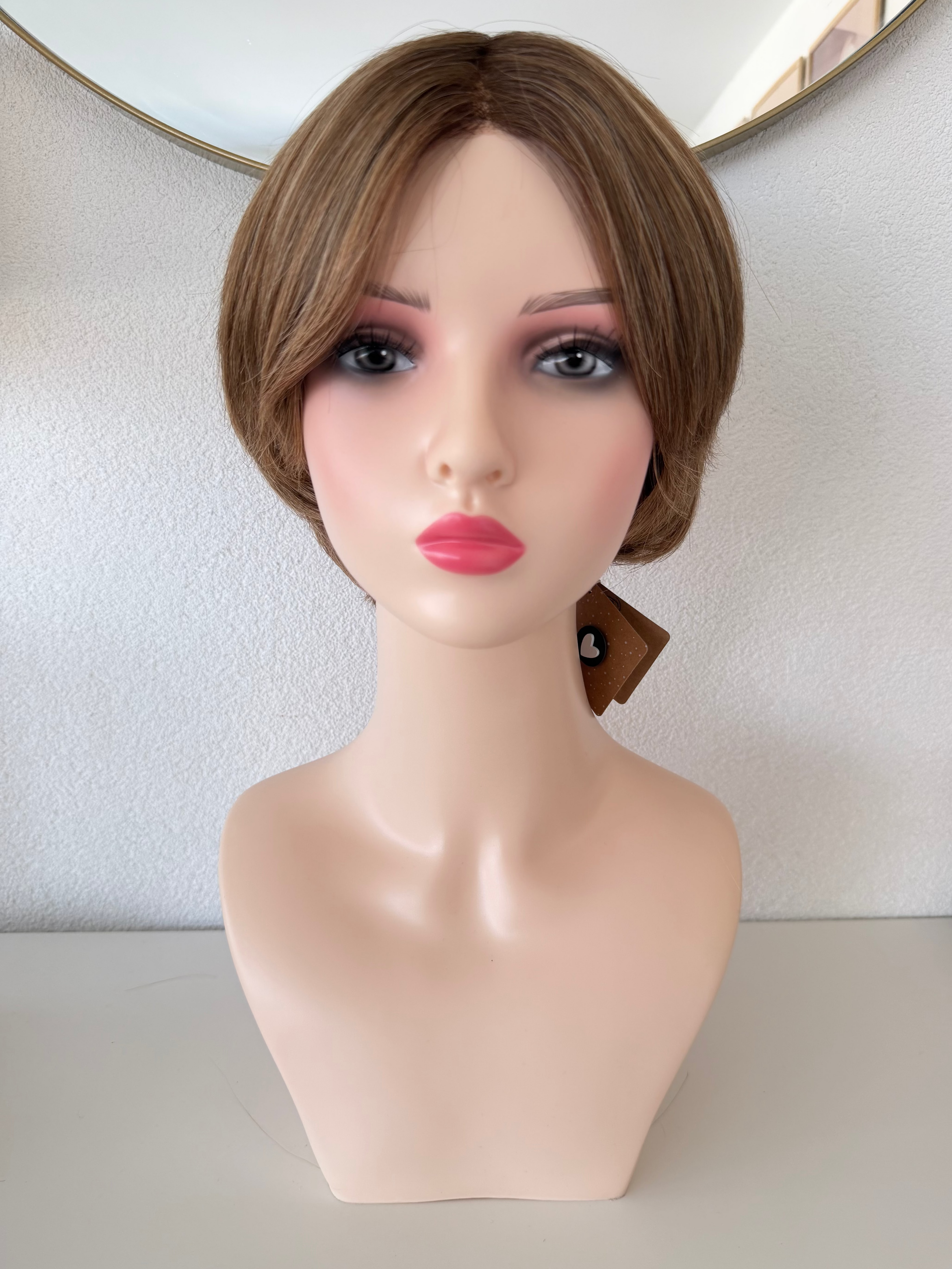 Perruque courte - Becusteiu Rooted - 100% cheveux naturels
