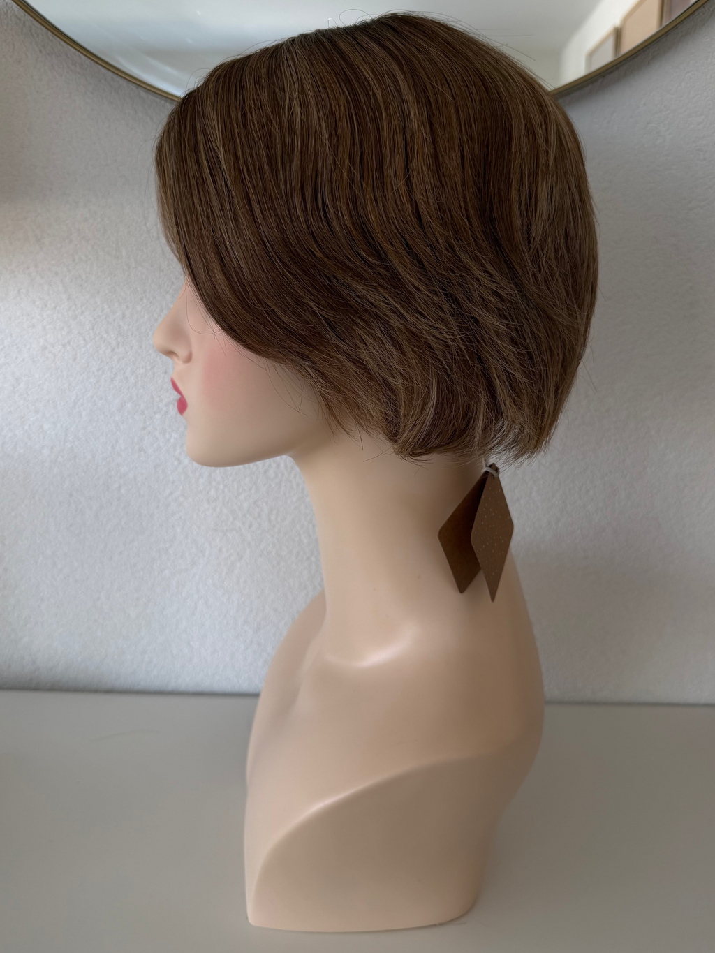 Perruque courte - Becusteiu Rooted - 100% cheveux naturels